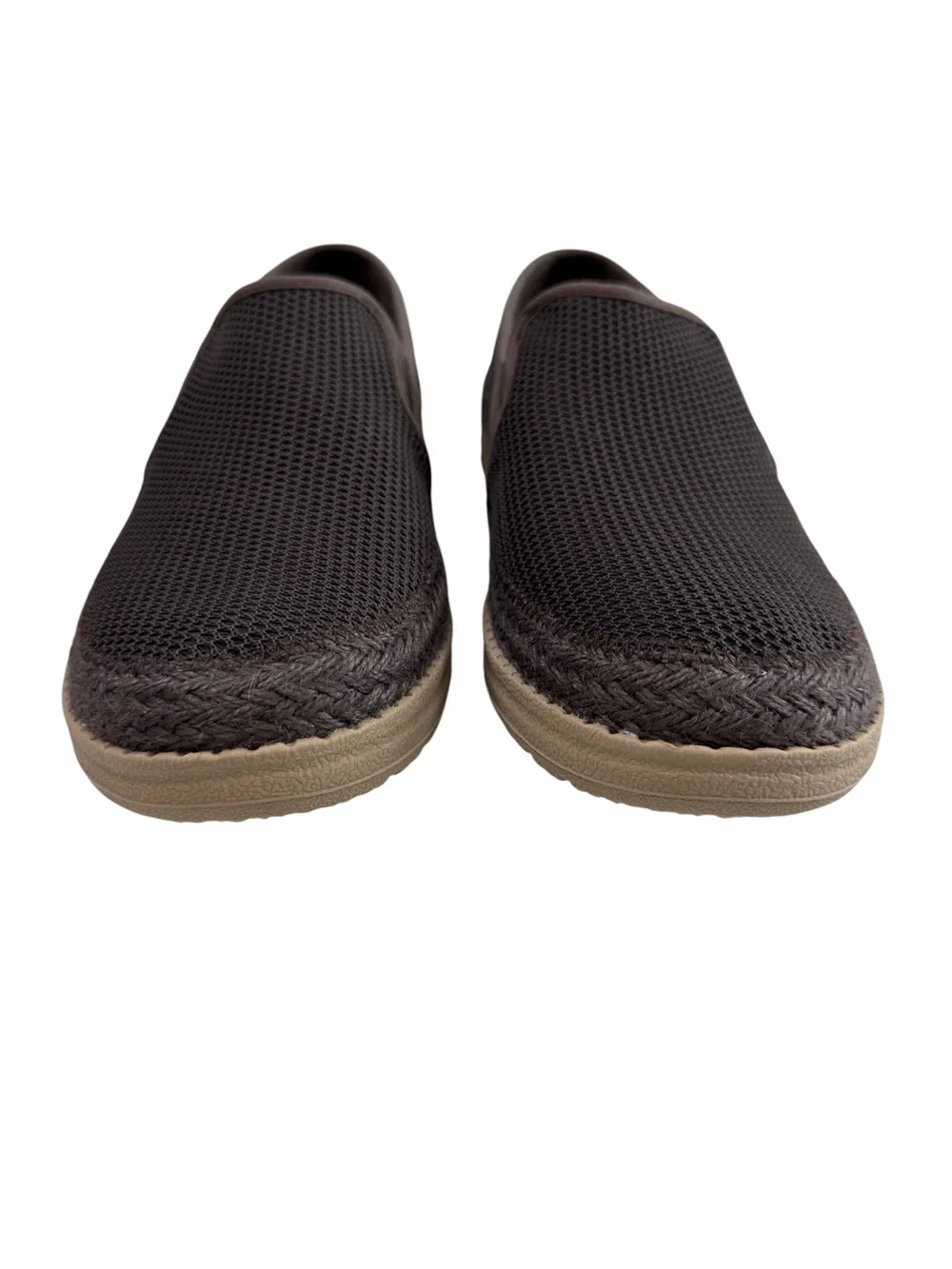 Skechers Melson-Petros Mesh Slip-On Shoes Dark Brown Men’s Size 11